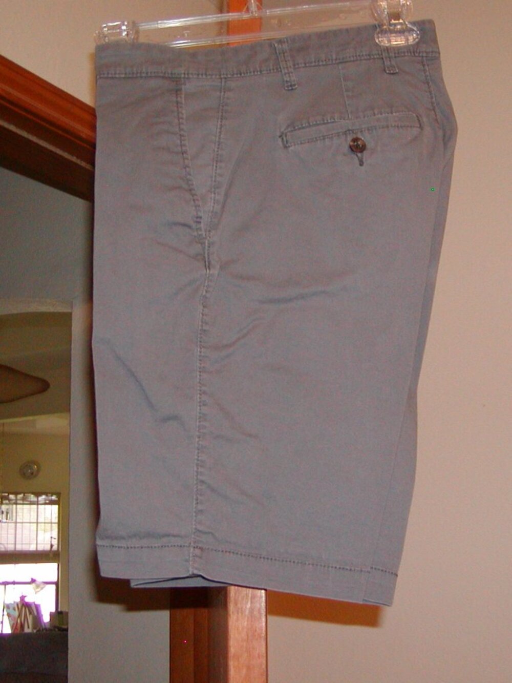 Young mens gray shorts
